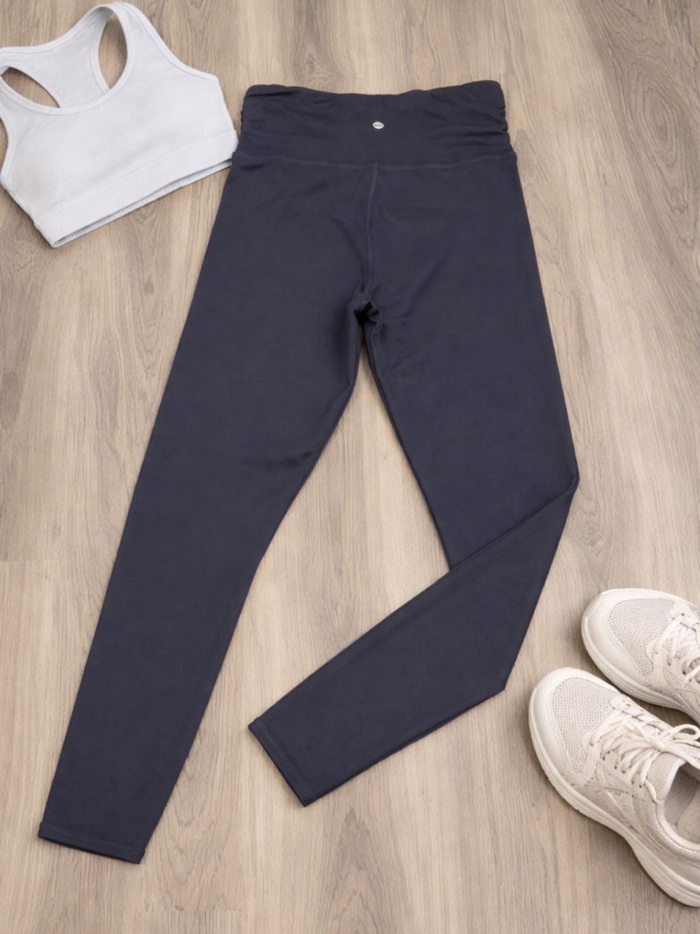 DIP High Waisted Leggings Women’s Large Blue Activewear Workout Yoga Pants NWOT